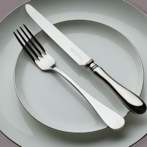 Baguette Silver Plated Flatware - 7-piece-place-setting