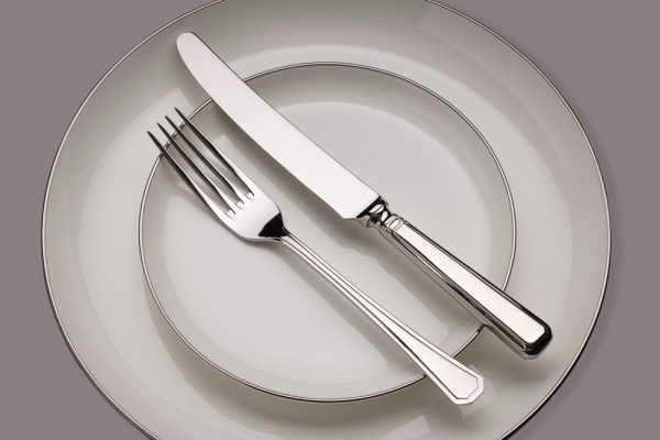 Grecian Silver Plated Flatware