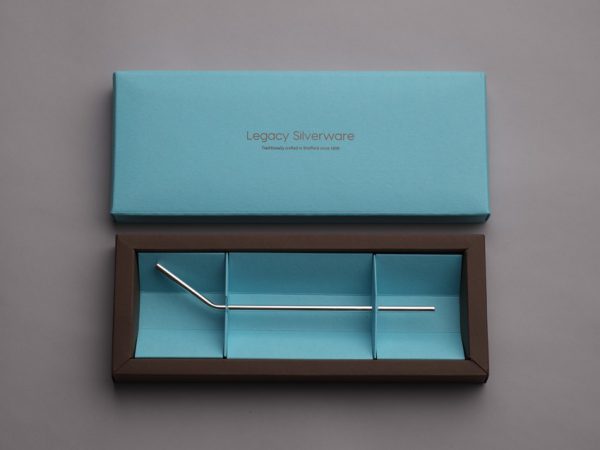 Sterling Silver Drinking Straw