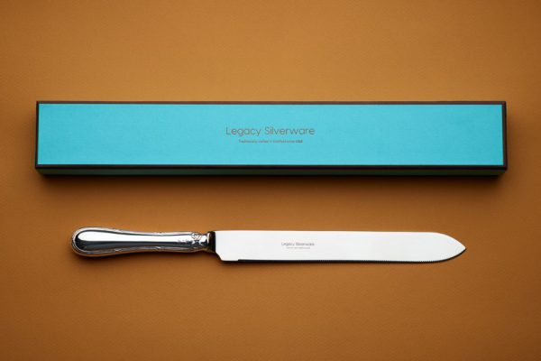 Ribbon & Bow Sterling Silver Wedding Cake Knife
