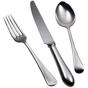 Old English Sterling Silver Flatware - 7-piece-place-setting