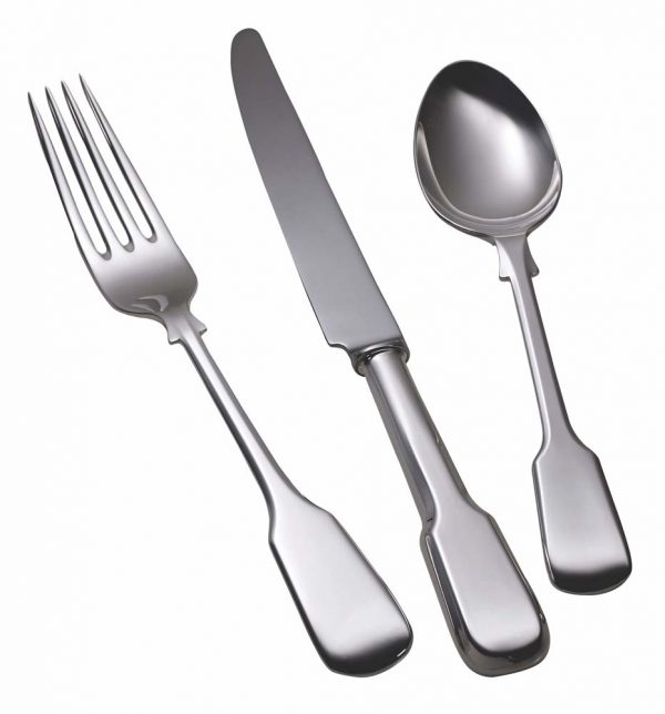 Plain Fiddle Sterling Silver Flatware