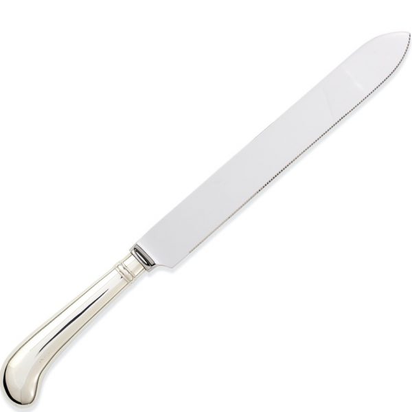 Pistol Silver Plated Wedding Cake Knife