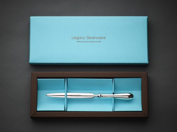 Old English Silver Plated Letter Opener